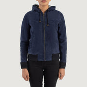 
Rebella Hooded ტყავის ბომბერი ქალის – alternate product view 4