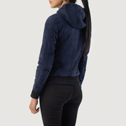 
Rebella Hooded ტყავის ბომბერი ქალის – alternate product view 5