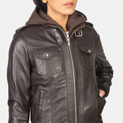 
შიდა სარჩულის ხედი Showing Quilted Polyester Lining & ორი ფუნქციური შიდა ჯიბე