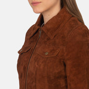
შიდა სარჩულის ხედი Showing დათბილული ვისკოზის სარჩული & ორი ფუნქციური შიდა ჯიბე
