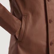 
შიდა სარჩულის ხედი Showing Quilted Polyester Lining & ორი ფუნქციური შიდა ჯიბე