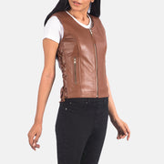 
შიდა სარჩულის ხედი Showing Quilted Polyester Lining & ორი ფუნქციური შიდა ჯიბე