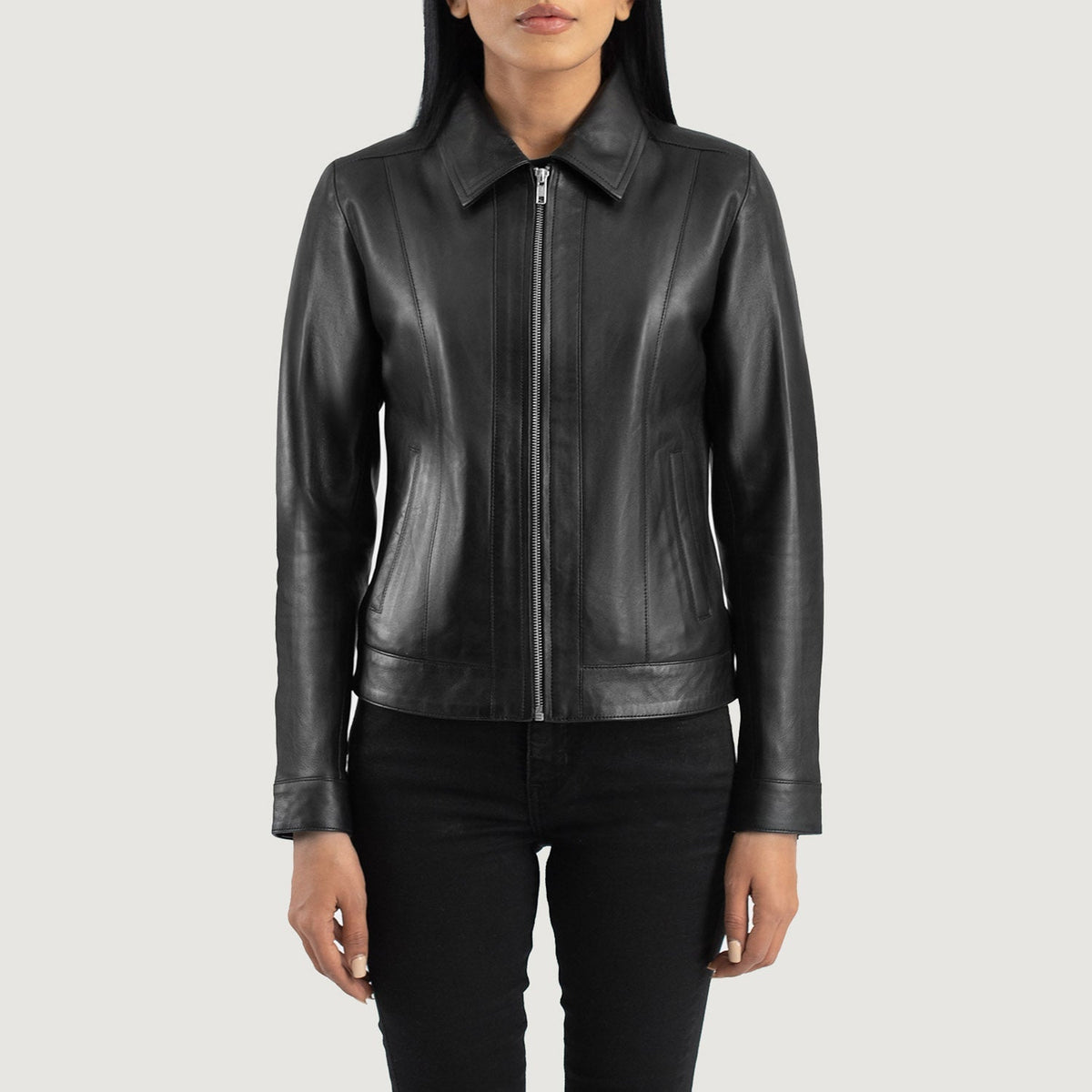 
Vixen Classic Collar ტყავის ქურთუკი ქალის – alternate product view 4