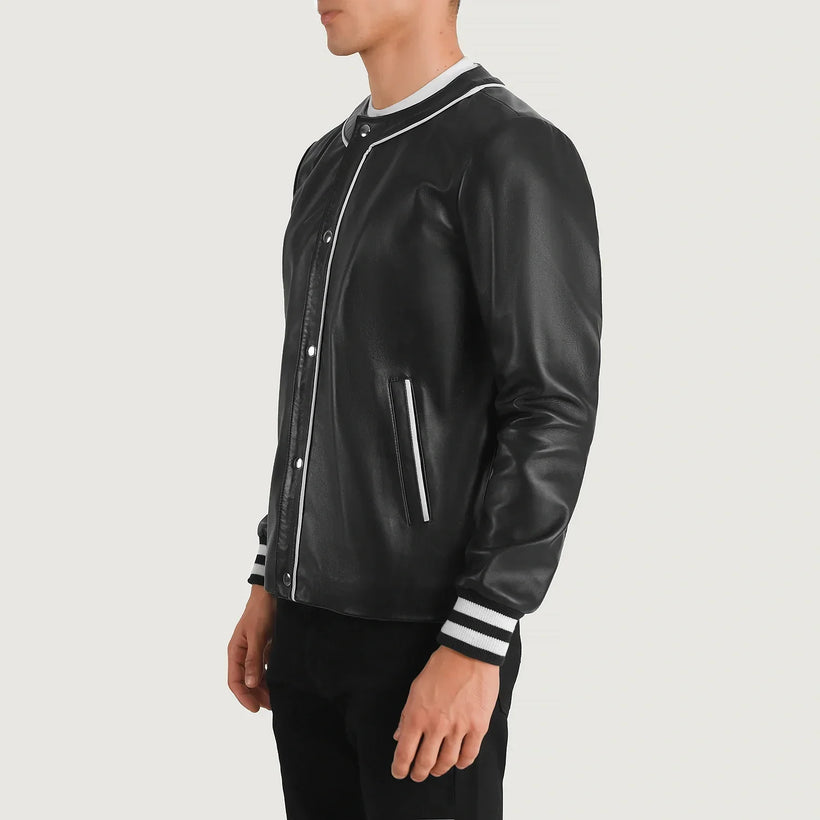 Willis Varsity ტყავის ქურთუკი მამაკაცის