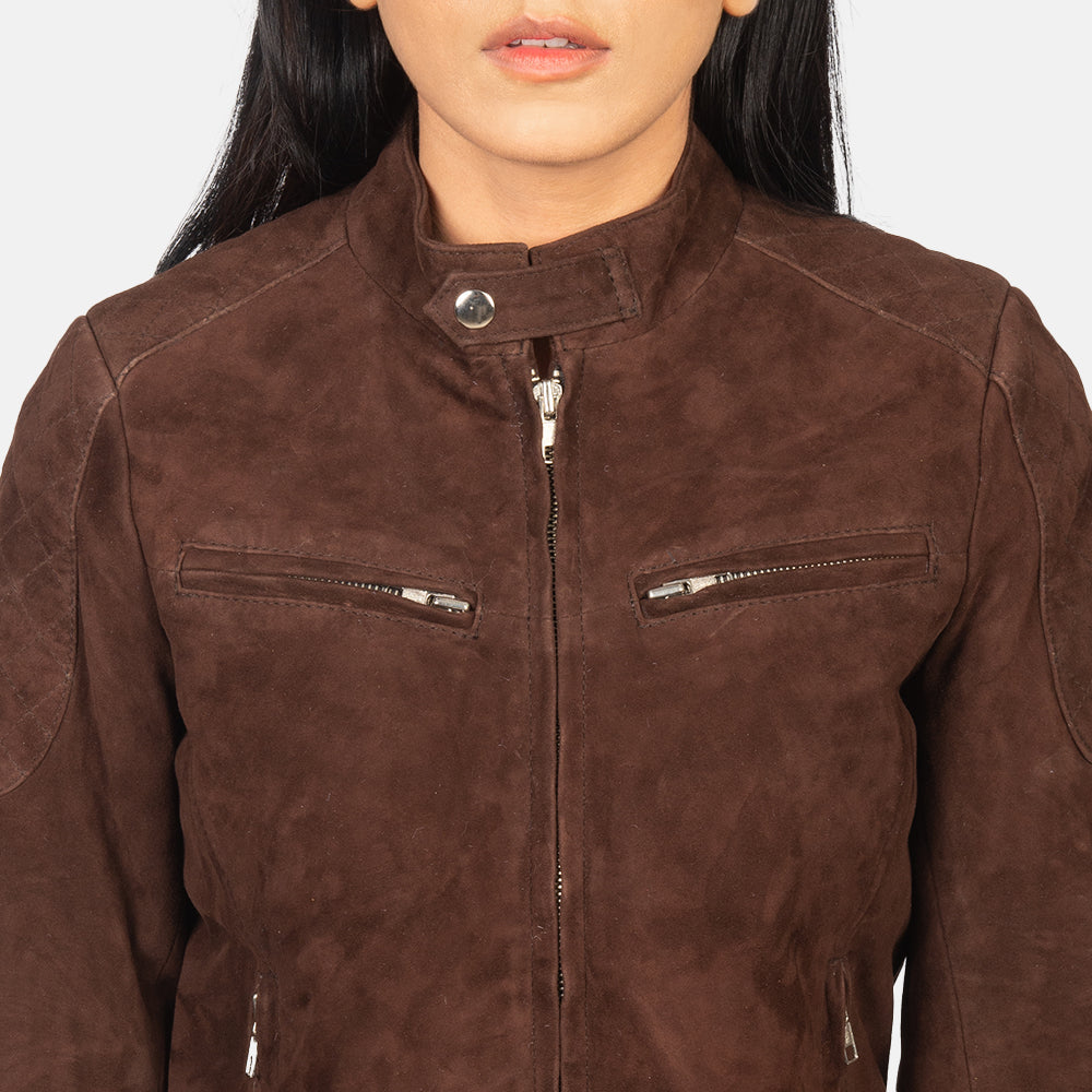 
შიდა სარჩულის ხედი Showing Quilted Polyester Lining & ორი ფუნქციური შიდა ჯიბე