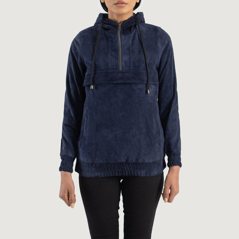 Zest Hooded Pullover ტყავის ქურთუკი ქალის