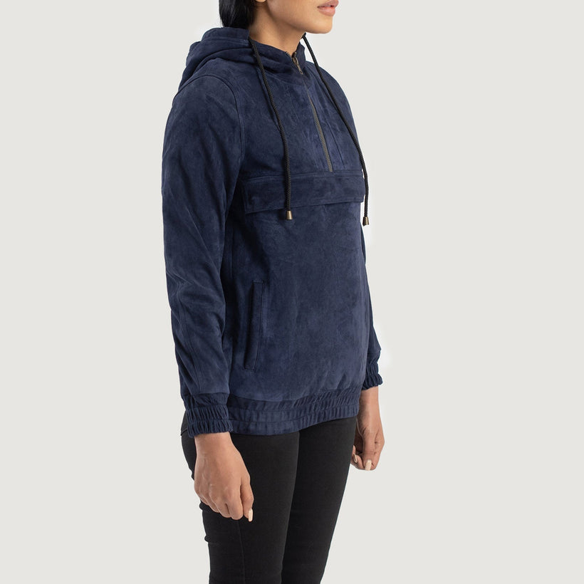 Zest Hooded Pullover ტყავის ქურთუკი ქალის